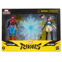 Cargar imagen en el visor de la galería, Marvel Legends - Marvel Rivals - Spider-Man & Luna Snow 2Pack - $1399($499) SEP-OCT