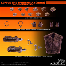 Cargar imagen en el visor de la galería, Mezco - One:12 Collective - Conan the Barbarian (1982) - Conan (Pit Fighter Edition) - $2899($799) SEP-OCT 2026