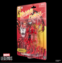 Cargar imagen en el visor de la galería, Marvel Legends - Spider-Man: The Animated Series - Retro Collection - Carnage (Maximum Carnage Cardback) - $849($199) - ENE-FEB 2027