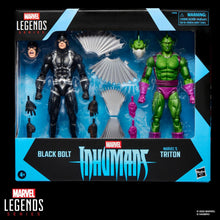 Cargar imagen en el visor de la galería, Marvel Legends - Inhumans - Blackbolt & Triton 2pack - $1,399 ($399) - ENE-FEB 2026