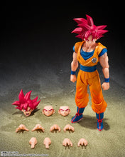 Cargar imagen en el visor de la galería, Bandai - S.H.Figuarts - Dragon ball super Super Saiyan God Goku (God Aura) - $1199 ($299) JUL-AGO
