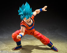 Cargar imagen en el visor de la galería, Bandai - S.H.Figuarts - Dragon ball Super Super Saiyan God Goku (Blue Power Transcending Limits) - $1199 ($299) AGO-SEP