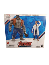 Cargar imagen en el visor de la galería, Marvel Legends - The Avengers 60th Anniversary - Gray Hulk and Dr. Bruce Banner