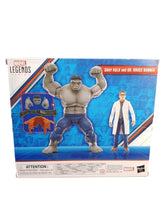 Cargar imagen en el visor de la galería, Marvel Legends - The Avengers 60th Anniversary - Gray Hulk and Dr. Bruce Banner