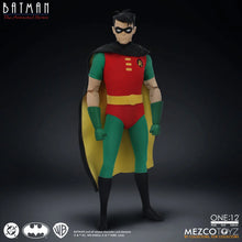 Cargar imagen en el visor de la galería, Mezco - One:12 Collective - The Animated Series Robin Action Figure - $2799($799)  ENE-FEB 2027

