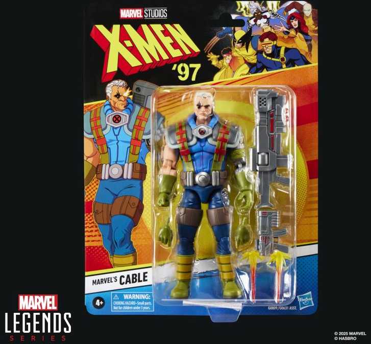 Marvel Legends - X-Men 97 - Cable - $679 ($199) - NOV-DIC 2025