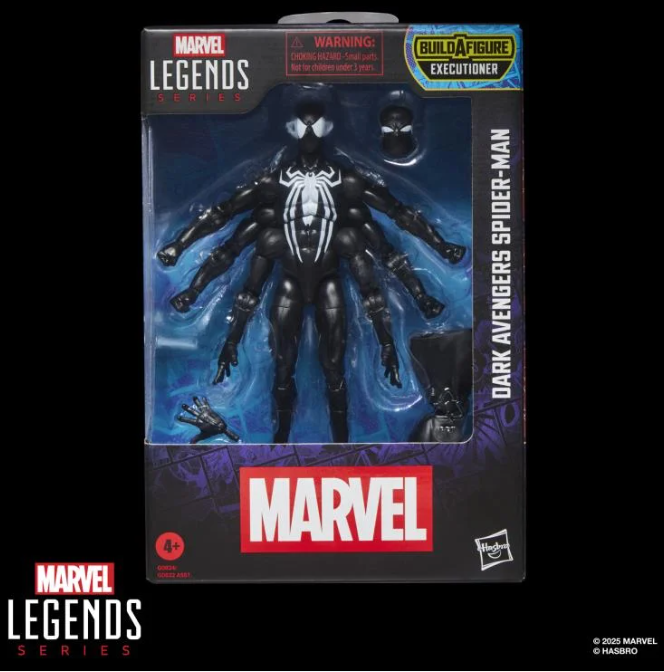 Marvel Legends - Dark Avenger Spider Man - The Executioner BAF - $699 ($199) - ENE-FEB 2026