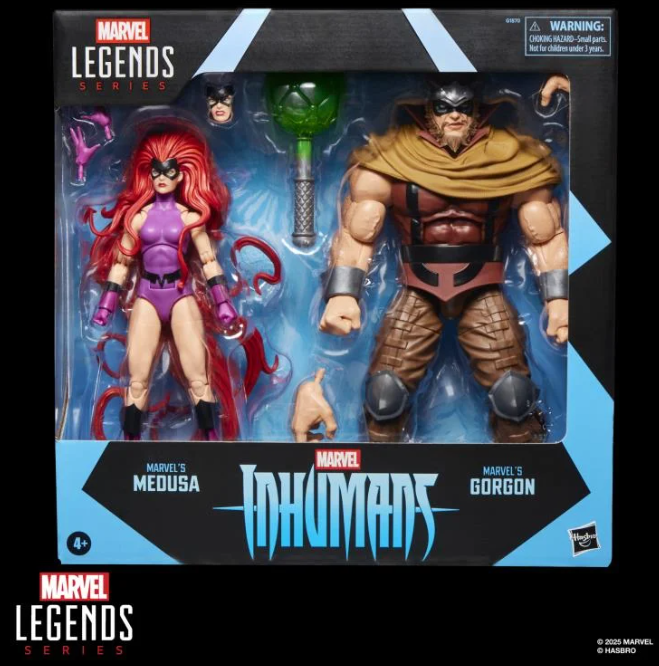 Marvel Legends - Inhumans - Medusa & Gorgon 2-Pack - $1,499 ($399) - ENE-FEB 2026