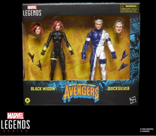 Cargar imagen en el visor de la galería, Marvel Legends - AVENGERS Earth's Mightiest Heroes - Black Widow &amp; Quicksilver
