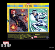Cargar imagen en el visor de la galería, Marvel Legends - AVENGERS Earth's Mightiest Heroes - Black Widow &amp; Quicksilver
