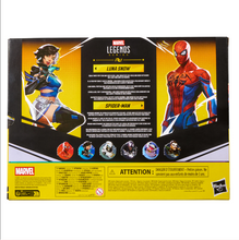 Cargar imagen en el visor de la galería, Marvel Legends - Marvel Rivals - Spider-Man &amp; Luna Snow 2Pack - $1399($499) SEP-OCT

