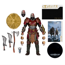 Cargar imagen en el visor de la galería, McFarlane - God of War Ragnarok - Elite Edition - Kratos (Ares Armor) Deluxe - $1429($399) - AGO-SEP 2026
