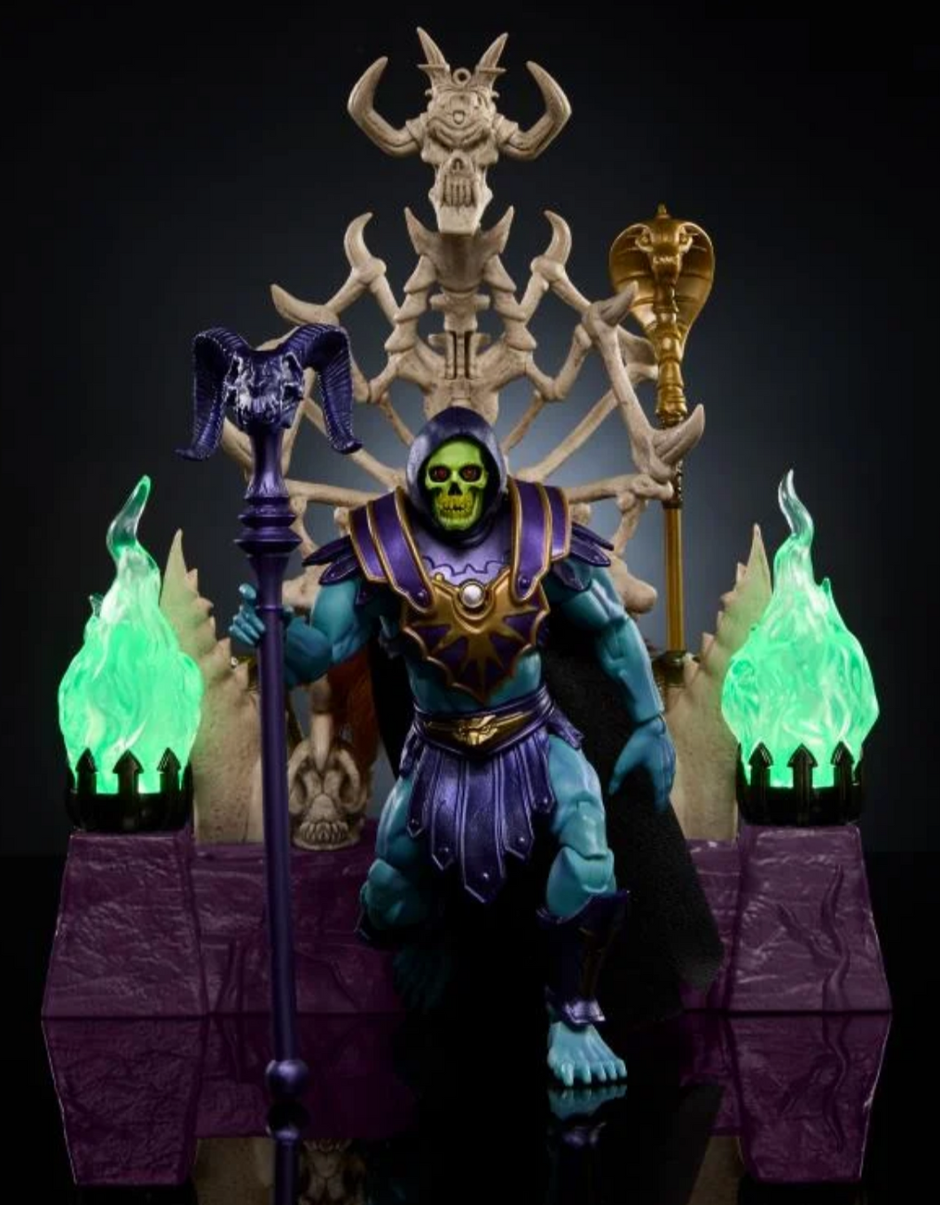 Mattel - MOTU Masterverse - Skeletor Havoc Throne Deluxe Pack - $1,449 - ($449) - ENE-FEB 2025