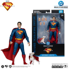 Cargar imagen en el visor de la galería, McFarlane - DC Multiverse Theatrical Deluxe - Superman (2025) Superman &amp; Krypto - $989 ($249) - JUL-AGO 2025
